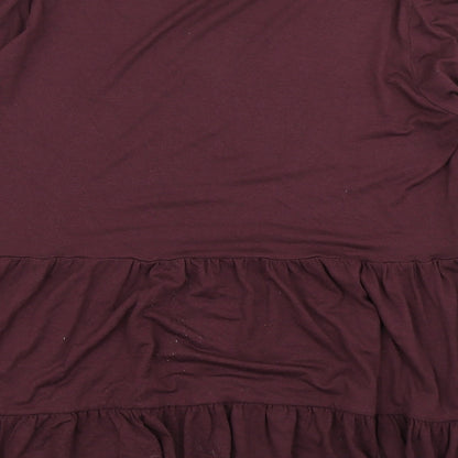 New Look Womens Purple   Basic T-Shirt Size 12