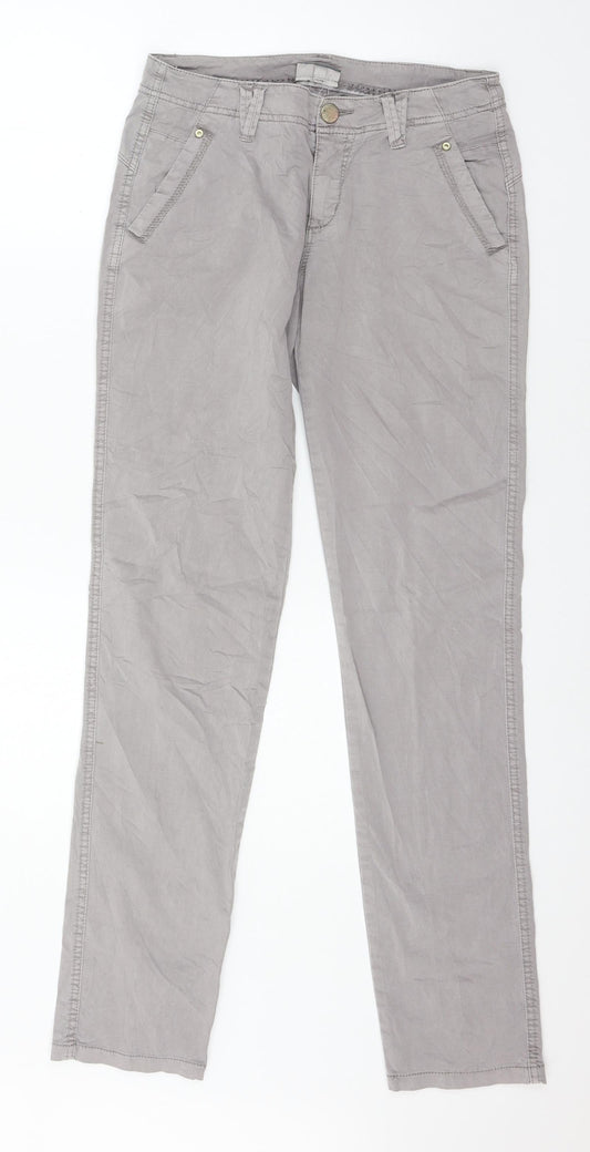 Street One Womens Grey   Trousers  Size 8 L31 in