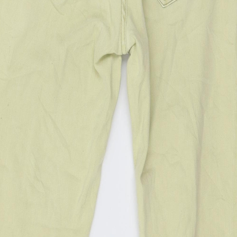 Ivy Womens Beige  Denim Skinny Jeans Size 28 in L27 in