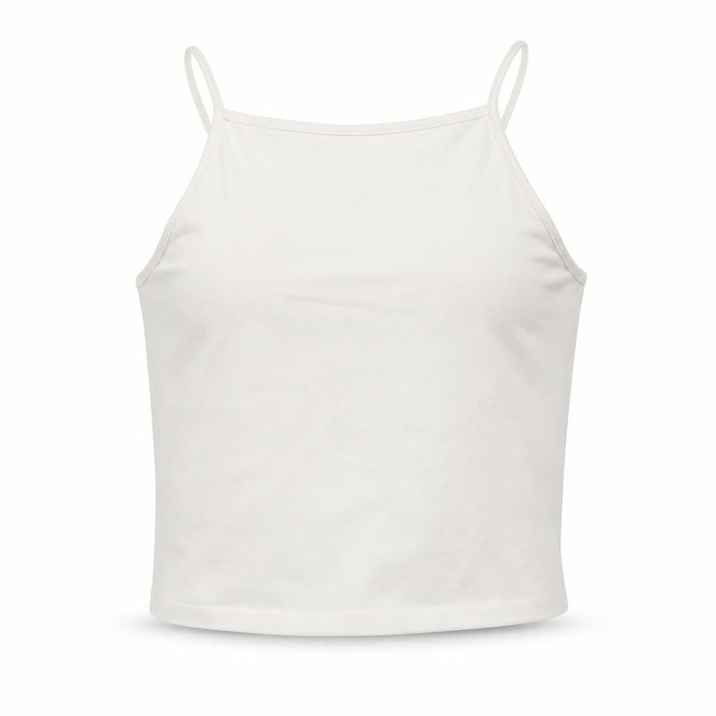 New Look Girls White  Jersey Basic Tank Size 14-15 Years