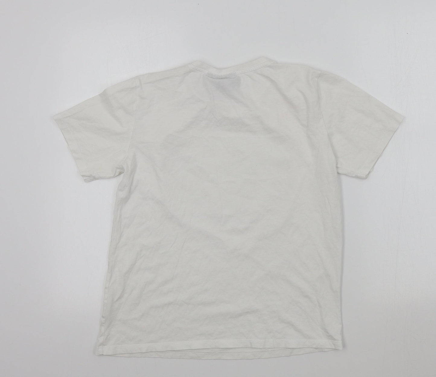 Netflix Womens White   Basic T-Shirt Size S  - Stranger Things