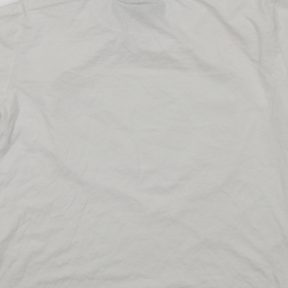 Netflix Womens White   Basic T-Shirt Size S  - Stranger Things