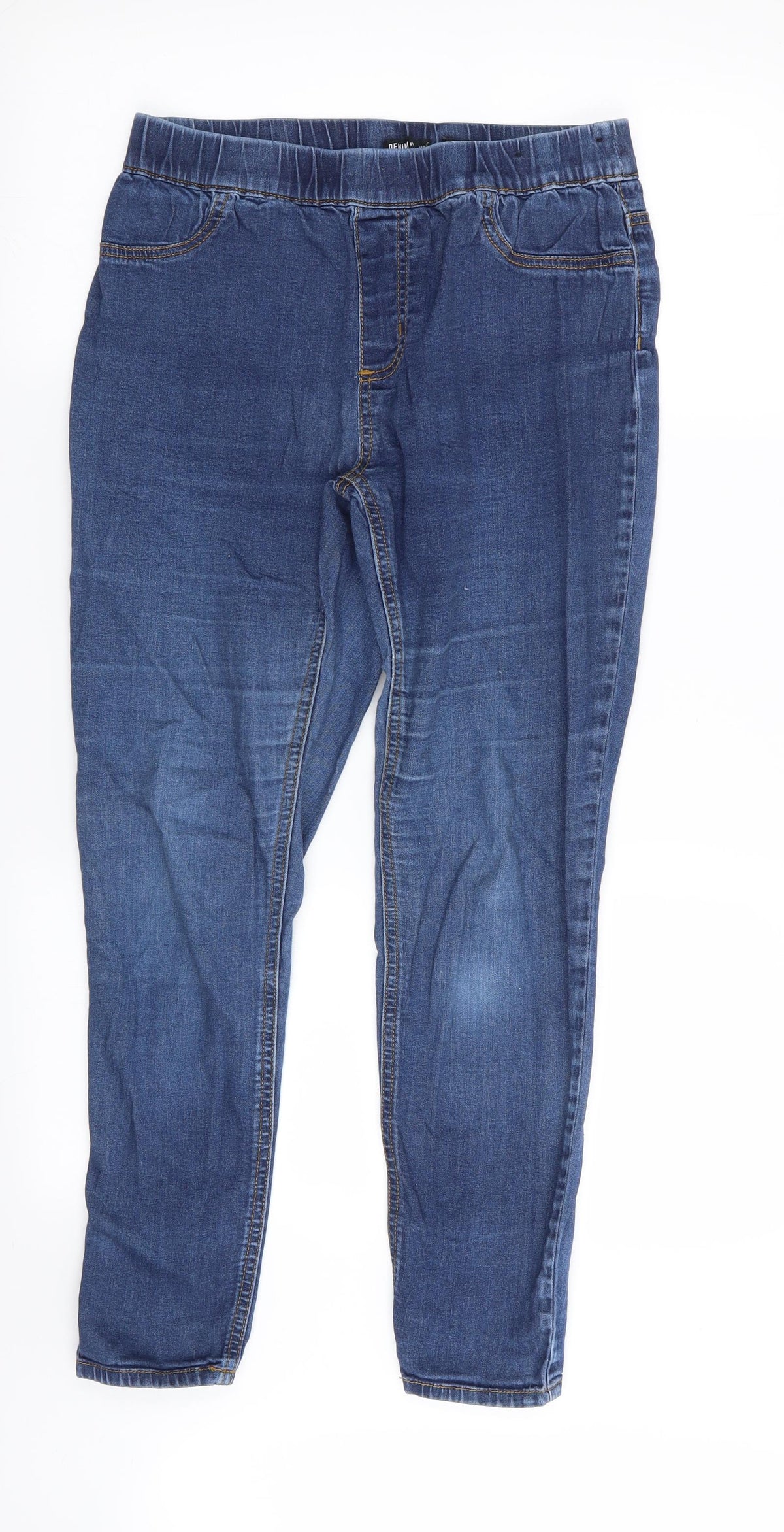 denim and co Womens Blue   Jegging Leggings Size 10 L27 in - Stretch waistband