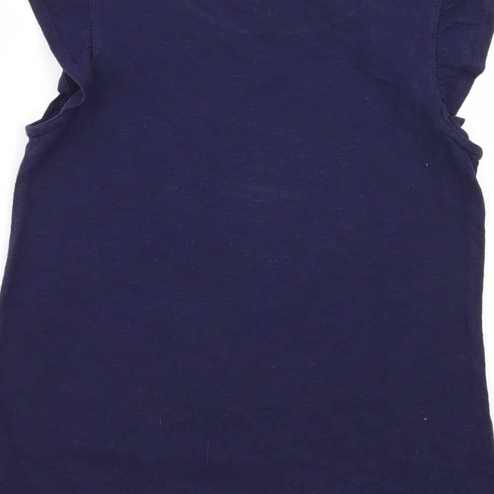 Gap Girls Blue   Basic T-Shirt Size S