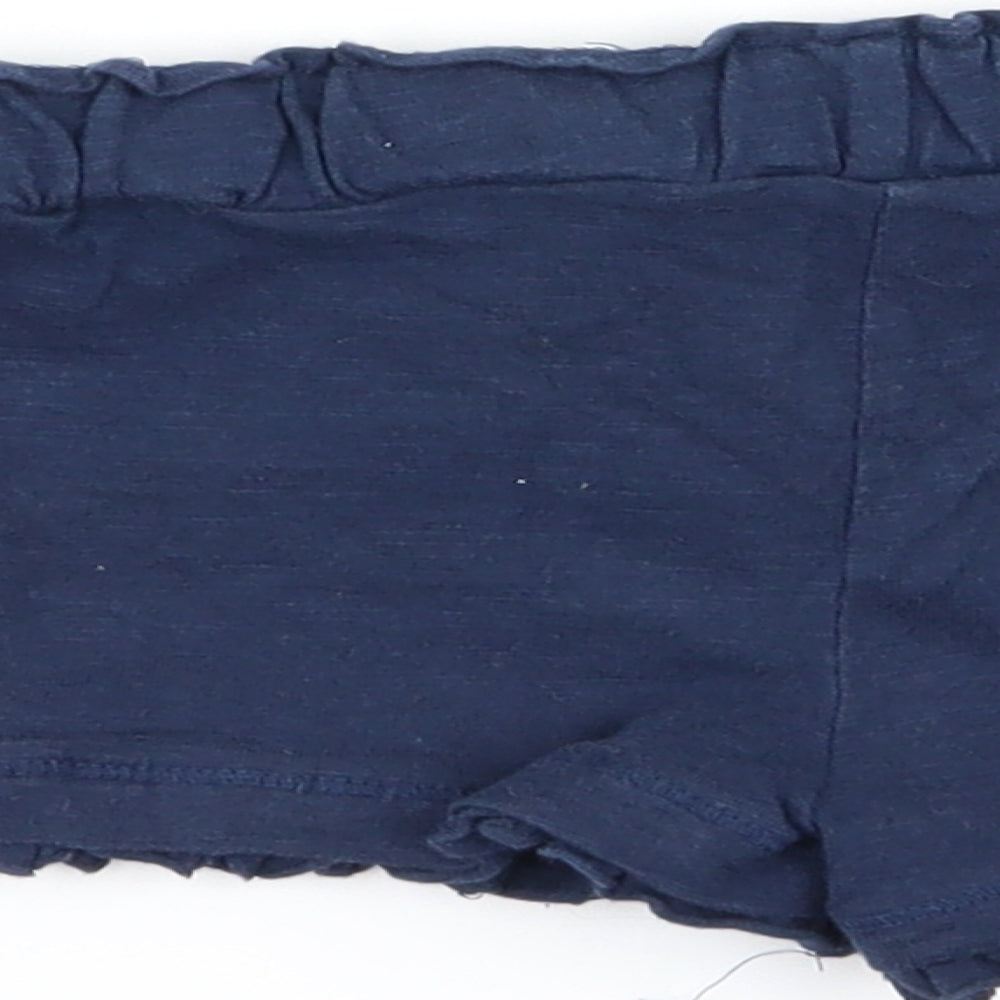 F&F Girls Blue   Capri Trousers Size 18-24 Months  - shorts