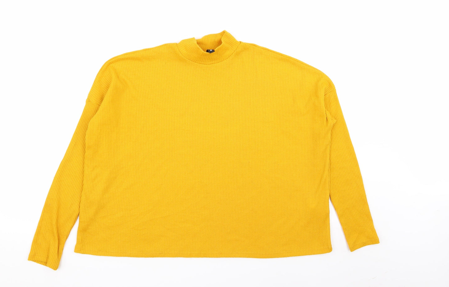 Divided by H&M Womens Yellow   Basic T-Shirt Size S