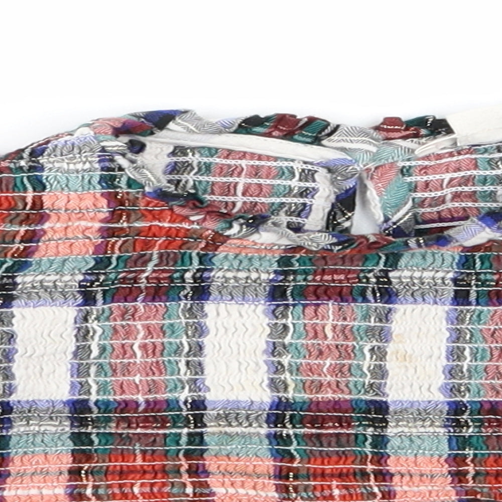crew cuts Girls Multicoloured Check  Basic Blouse Size 2 Years