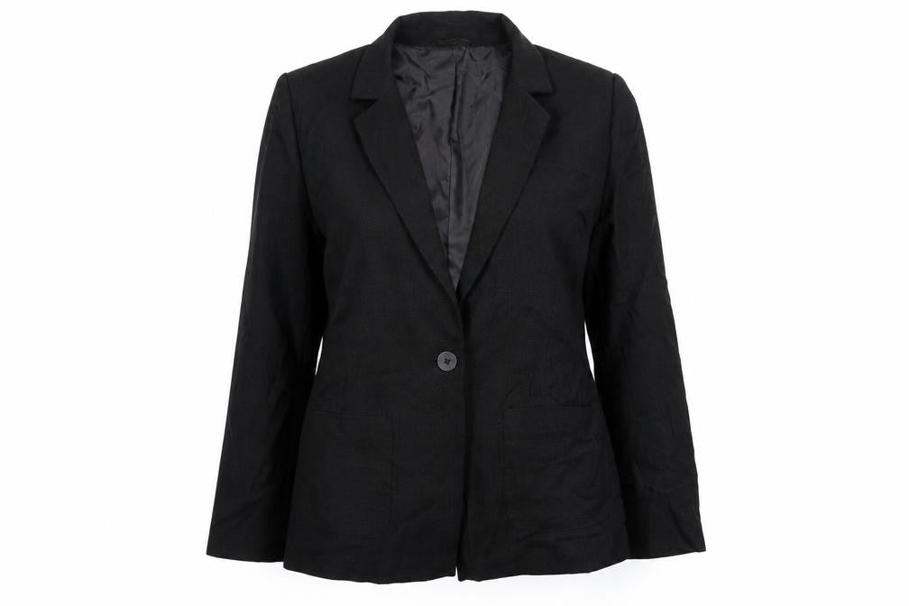 Reflections Womens Black   Jacket Blazer Size 14