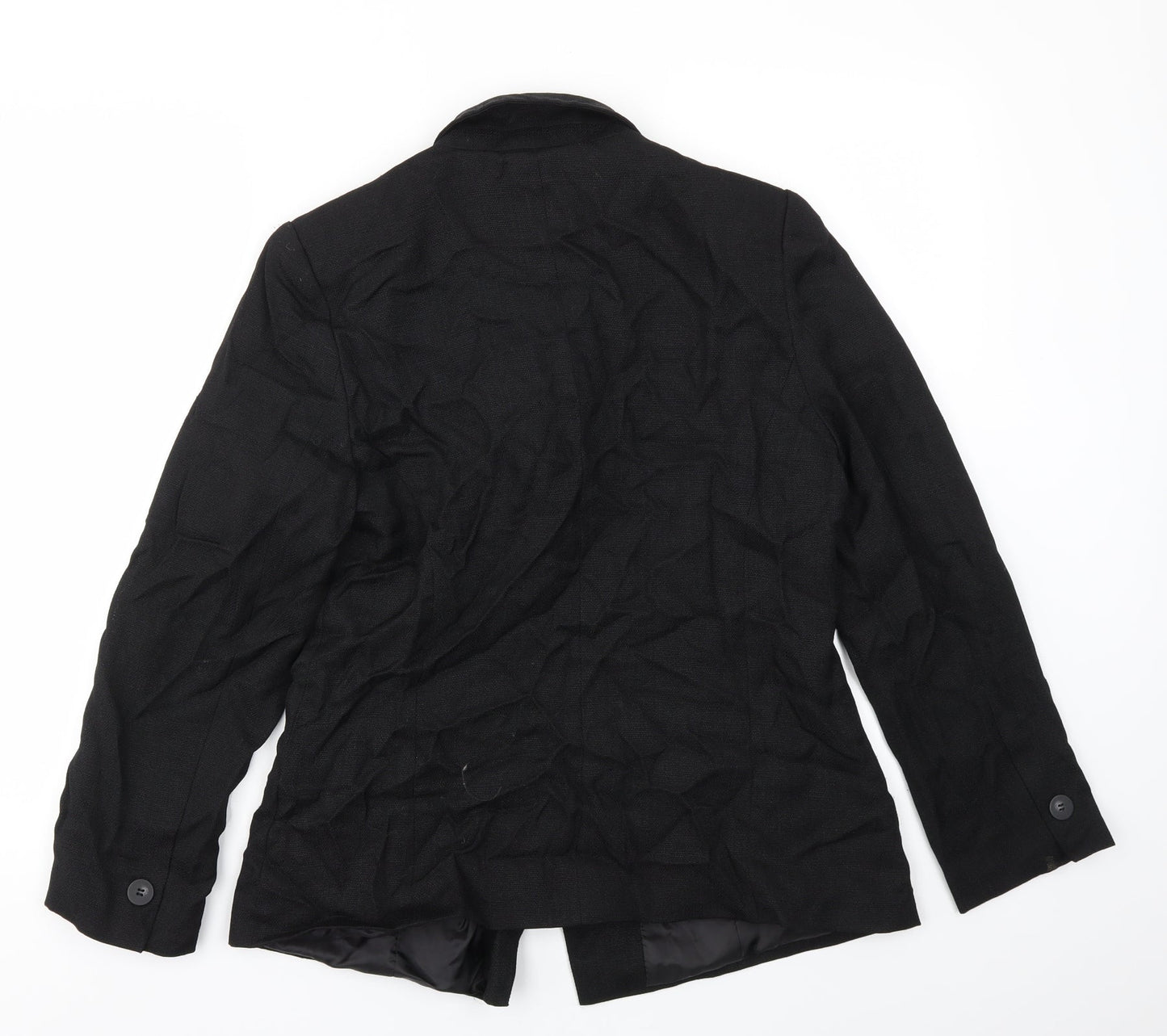 Reflections Womens Black   Jacket Blazer Size 14