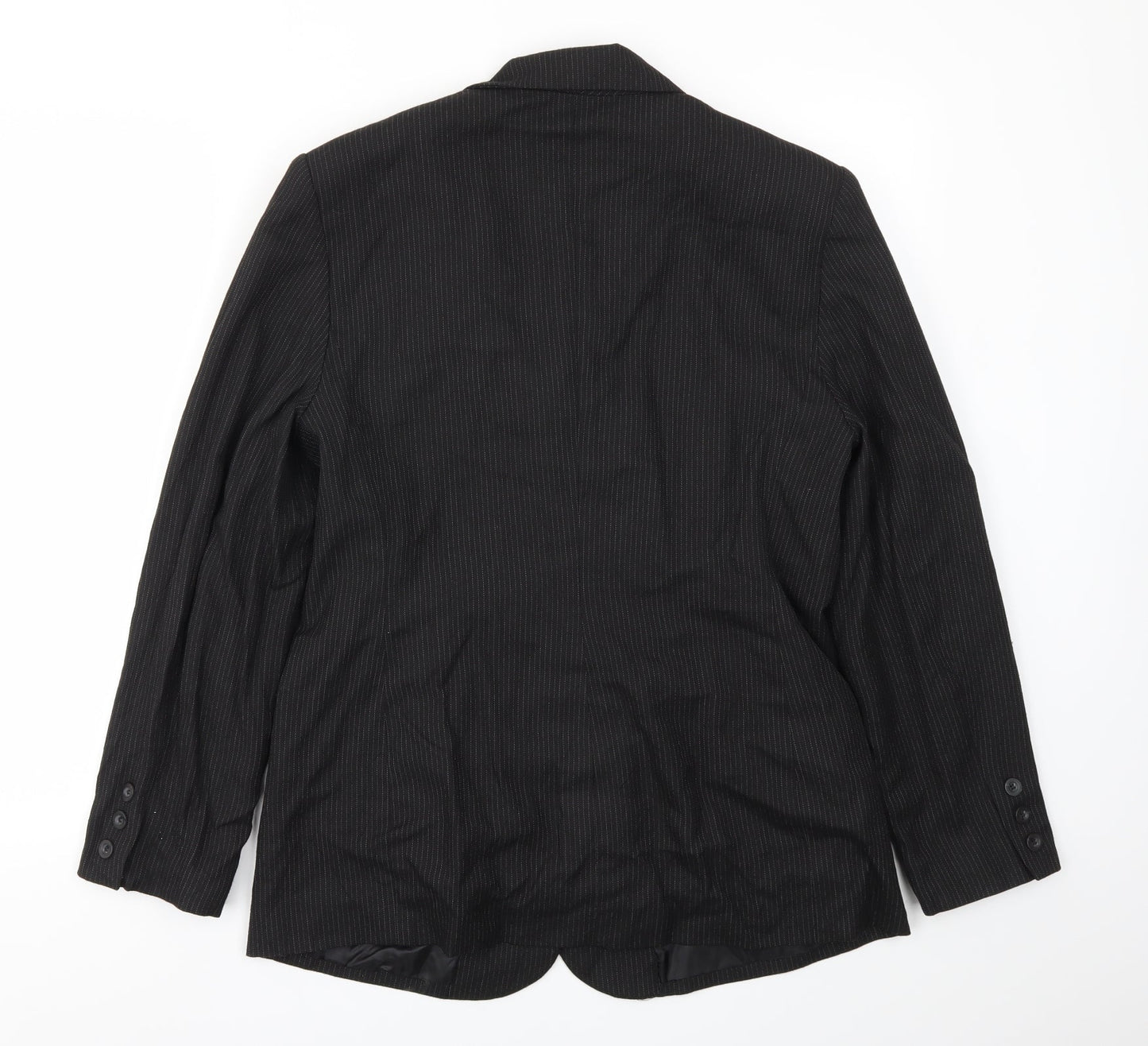 Karen Scott Womens Black   Jacket Blazer Size 12