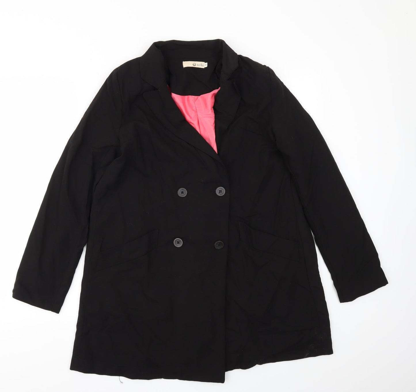 EC4U Womens Black   Jacket Blazer Size M