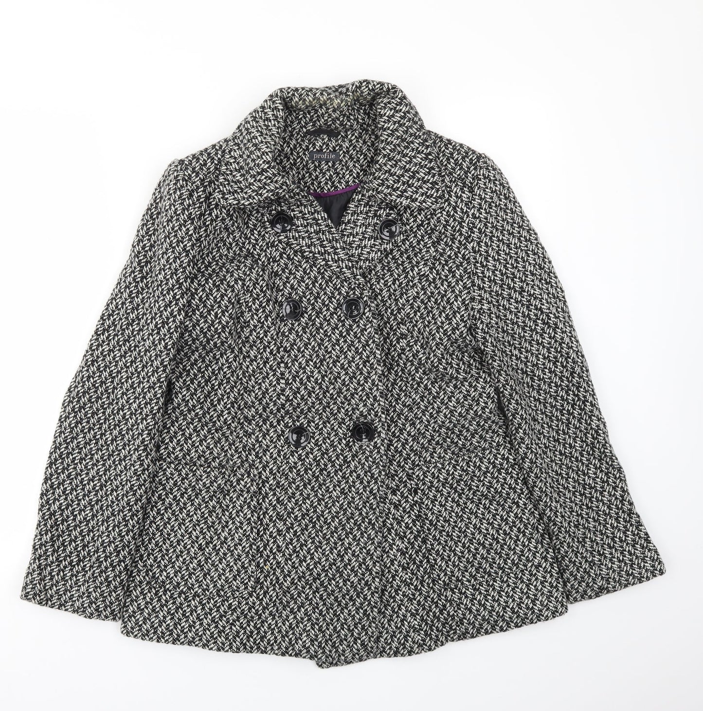 BHS Womens Grey   Jacket Coat Size 12
