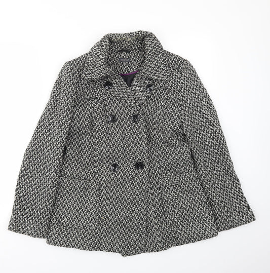 BHS Womens Grey   Jacket Coat Size 12