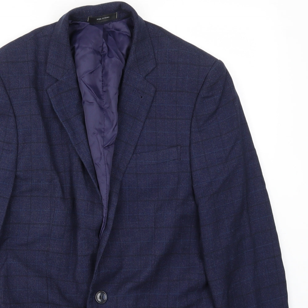 Primark Mens Blue   Jacket Blazer Size 34