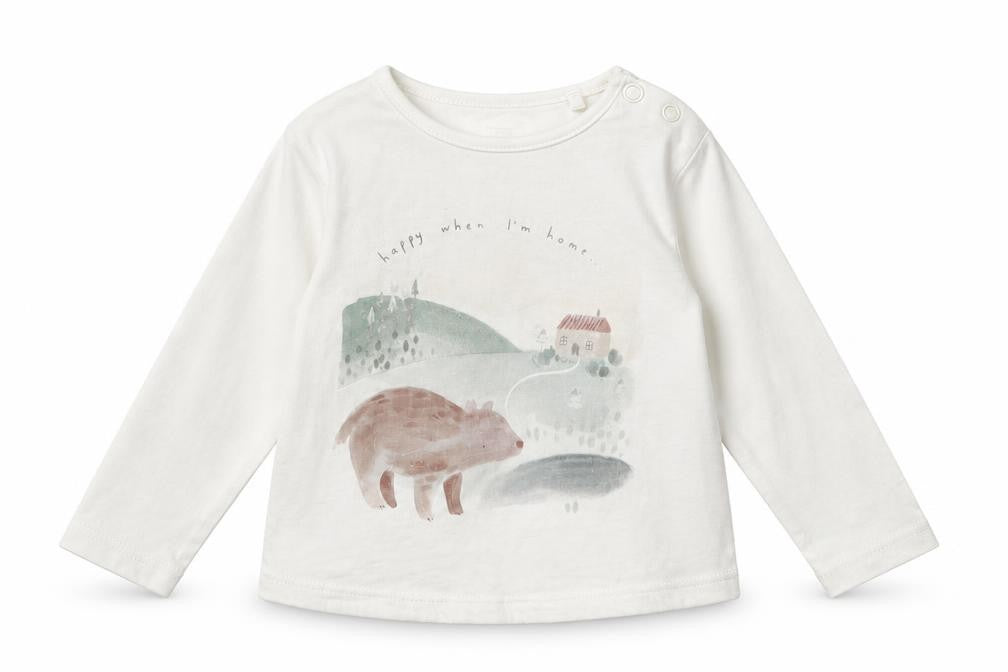 TU Baby Multicoloured Animal Print  Basic T-Shirt Size 6-9 Months