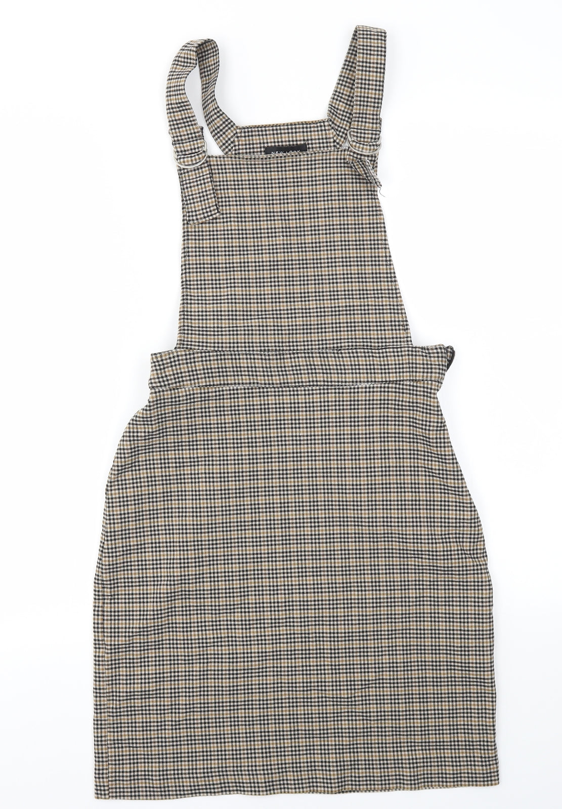 New Look Womens Multicoloured Check  Fit & Flare  Size 8