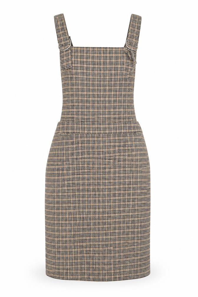New Look Womens Multicoloured Check  Fit & Flare  Size 8