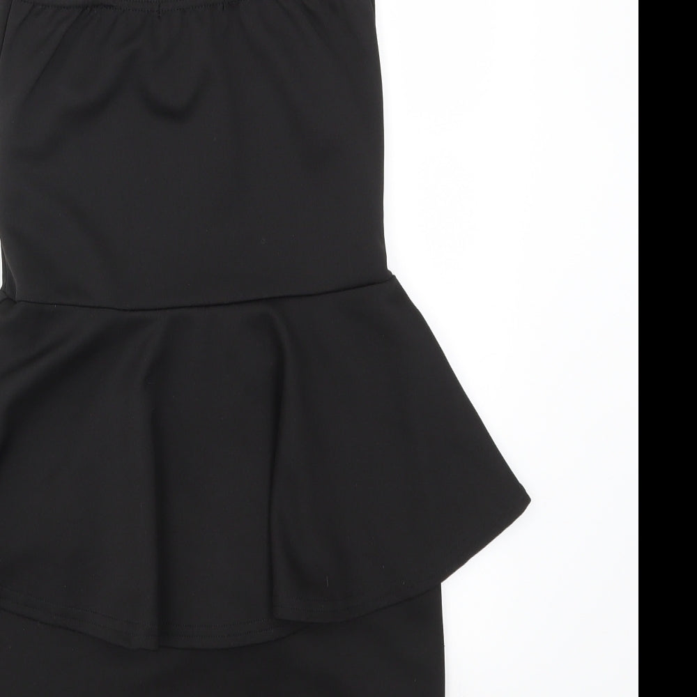 Boohoo Womens Black   A-Line  Size 8