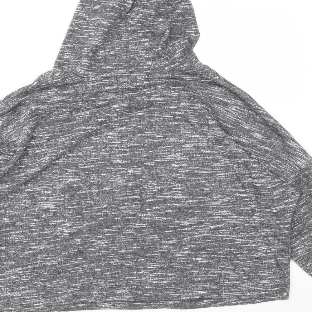 Missguided Womens Grey   Pullover Jumper Size 10