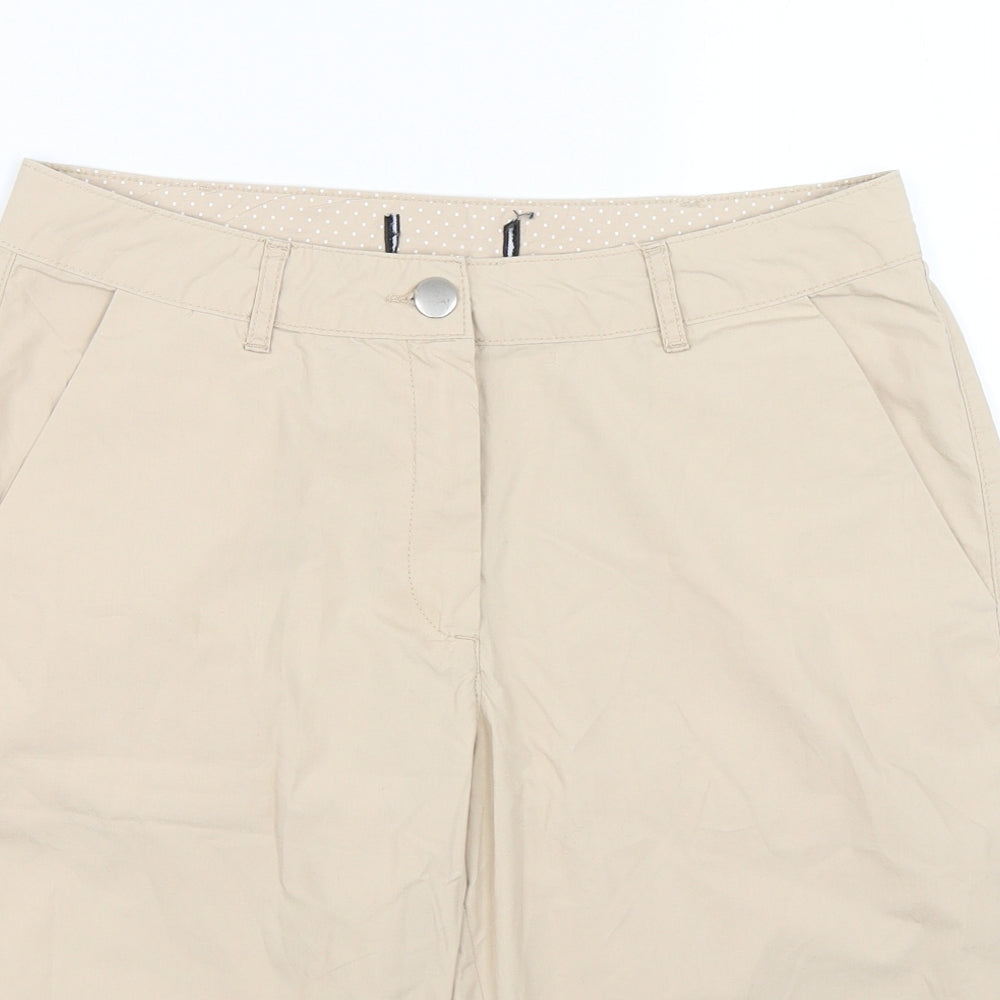 Preworn Womens Beige   Bermuda Shorts Size S