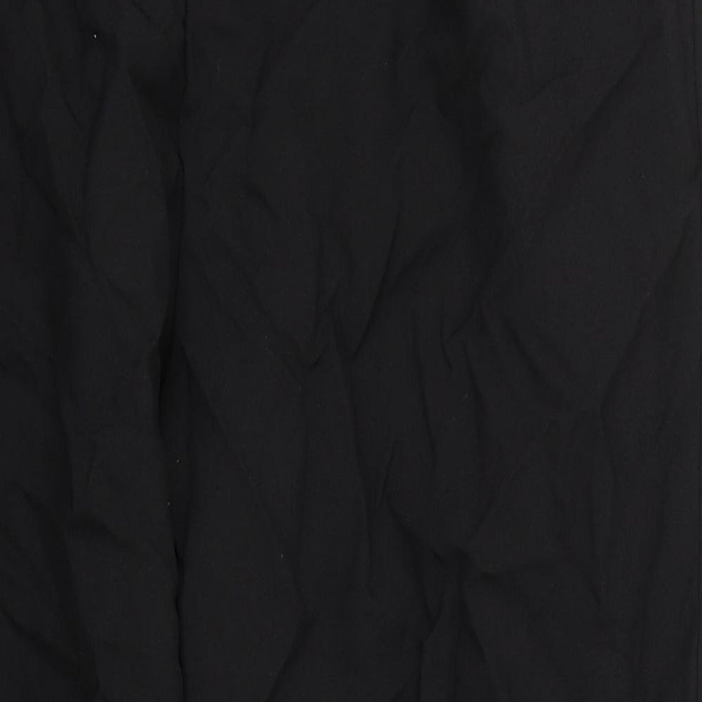 22 Womens Black   Trousers  Size S L20.5 in