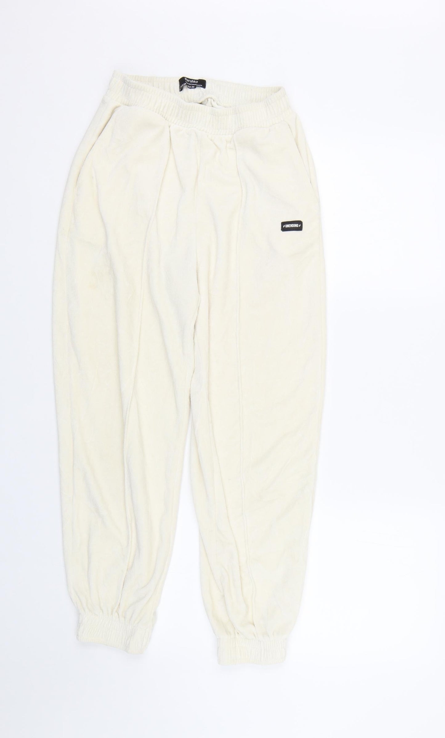 Beshka Womens Beige   Sweatpants Trousers Size XS L23 in