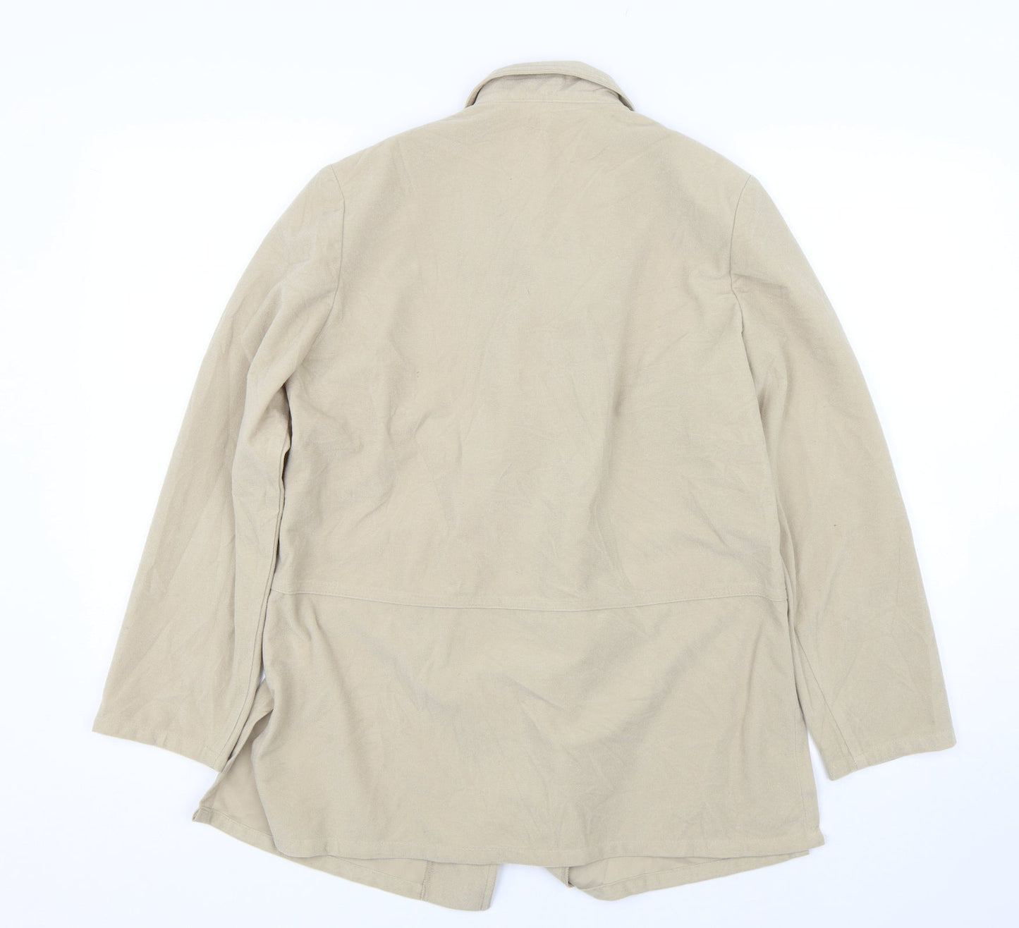 Daxon Womens Beige   Jacket Blazer Size 14