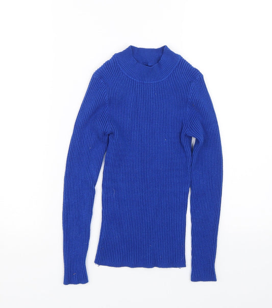 Primark Womens Blue Striped  Wrap T-Shirt Size S