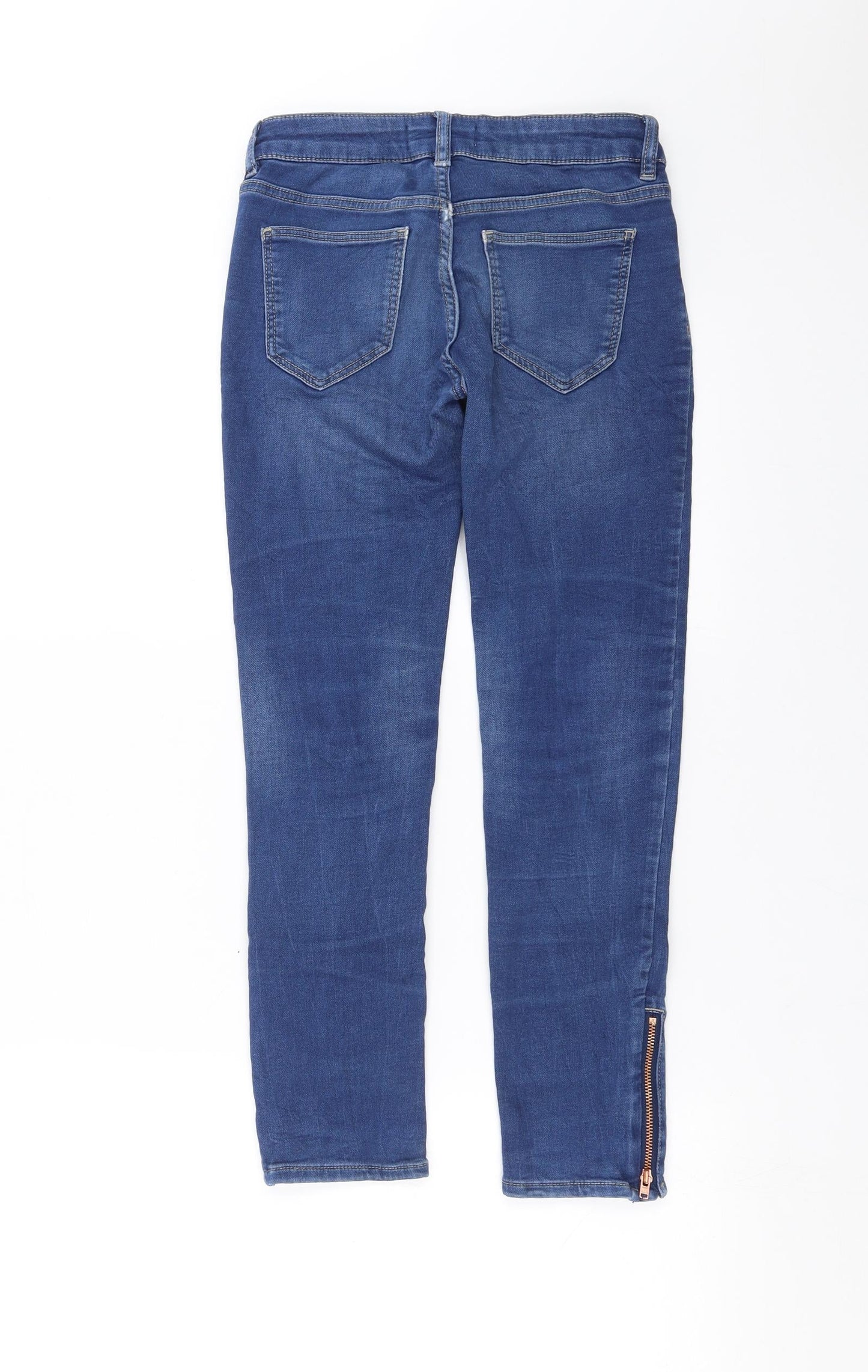 Lindex Girls Blue  Denim Straight Jeans Size 9-10 Years
