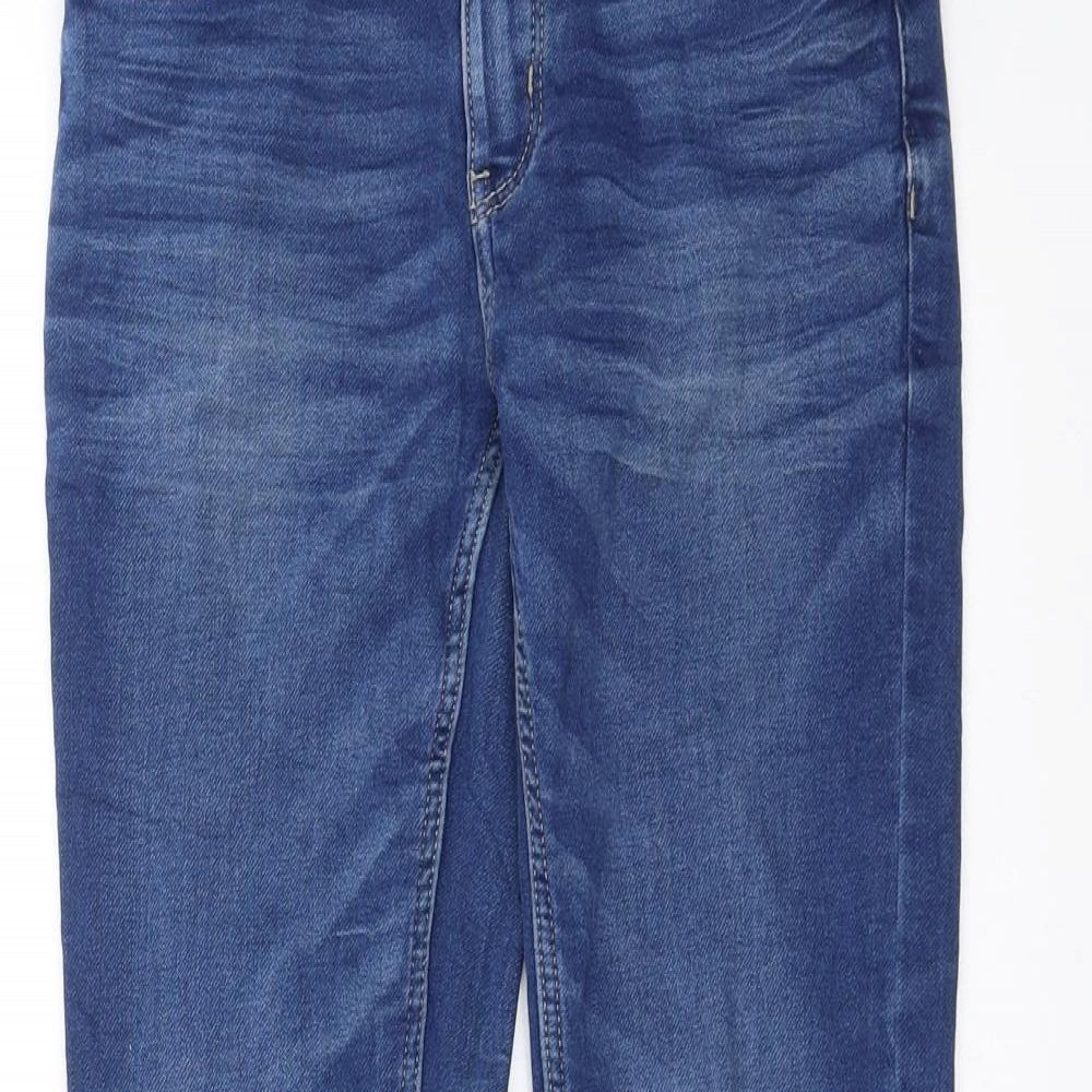 Lindex Girls Blue  Denim Straight Jeans Size 9-10 Years