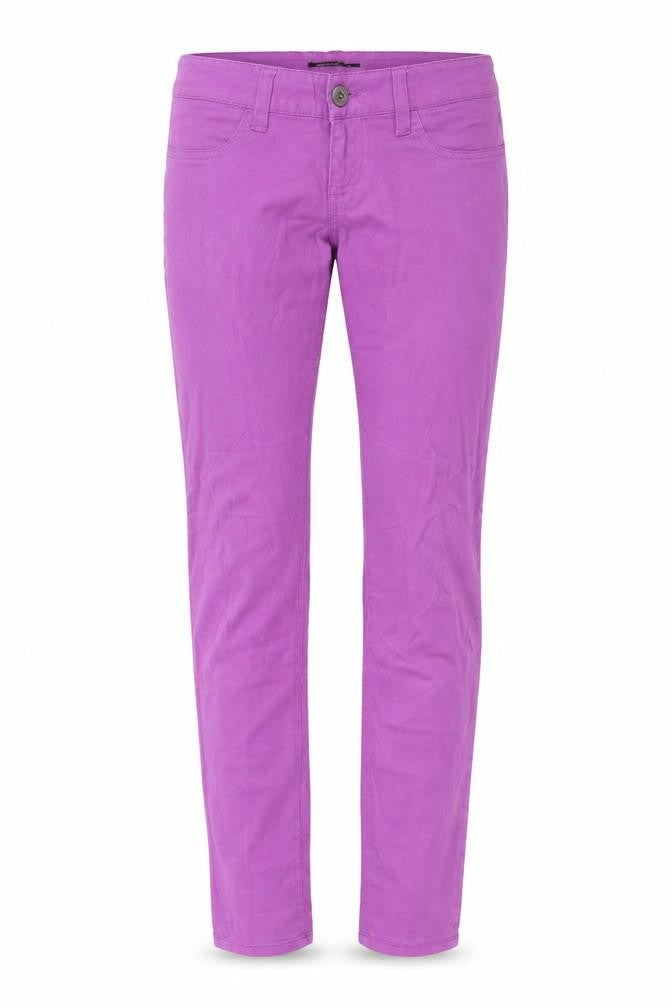 Fishbone Womens Purple  Denim Skinny Jeans Size S L32 in