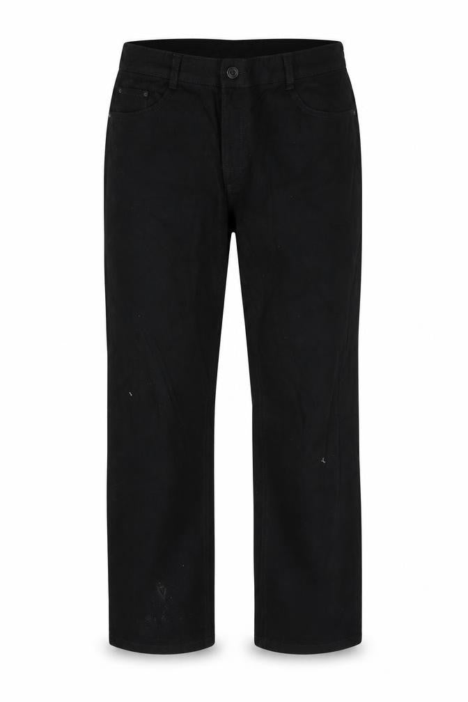 alfredo pauly Mens Black  Denim Straight Jeans Size 34 in L29 in
