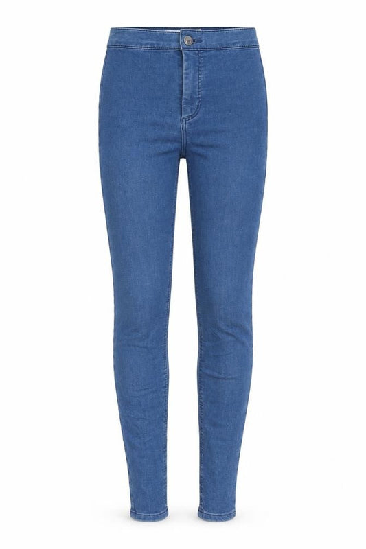 Topshop Womens Blue  Denim Skinny Jeans Size 23 in L28 in