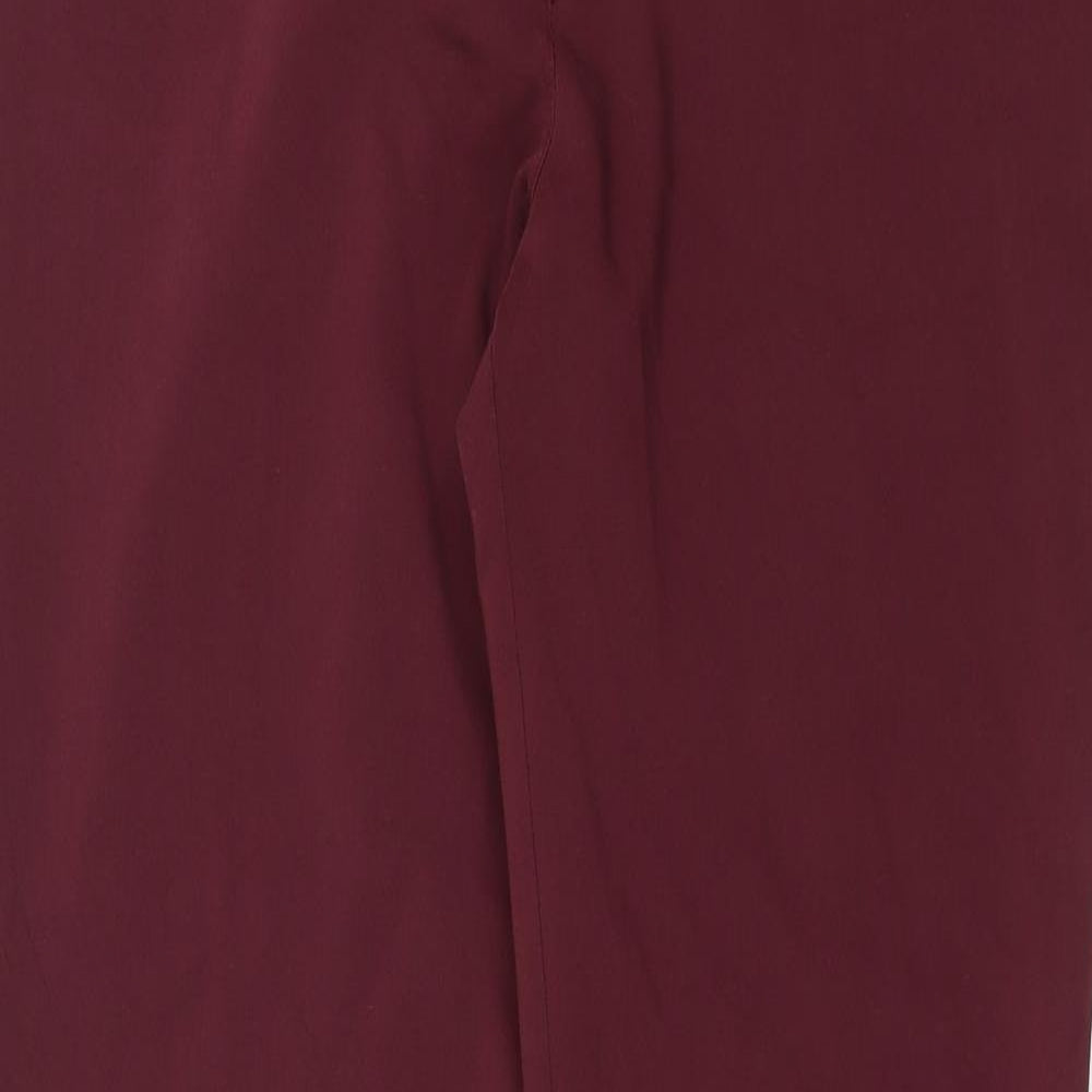 Fabo Womens Purple   Trousers  Size 34 in L29 in