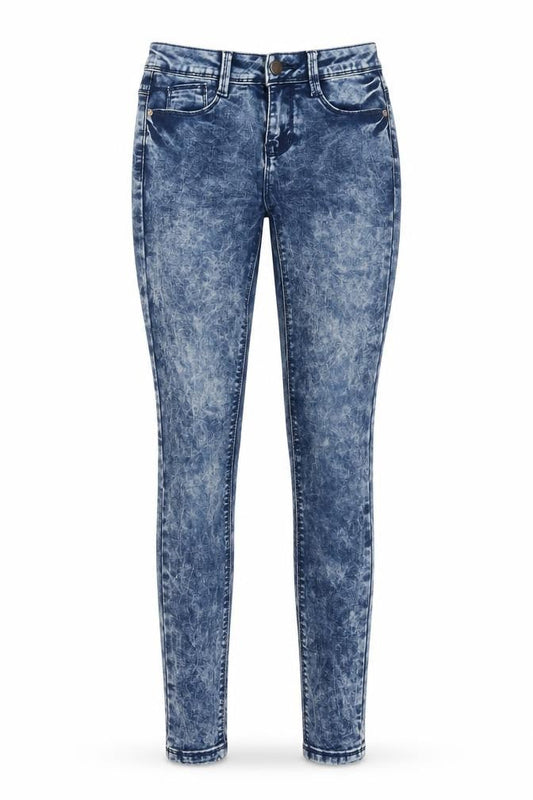 New Look Womens Blue  Denim Skinny Jeans Size 8 L30 in