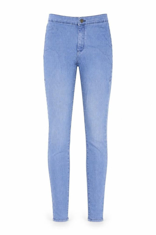 Womens Blue  Denim Skinny Jeans Size 24 in L29 in