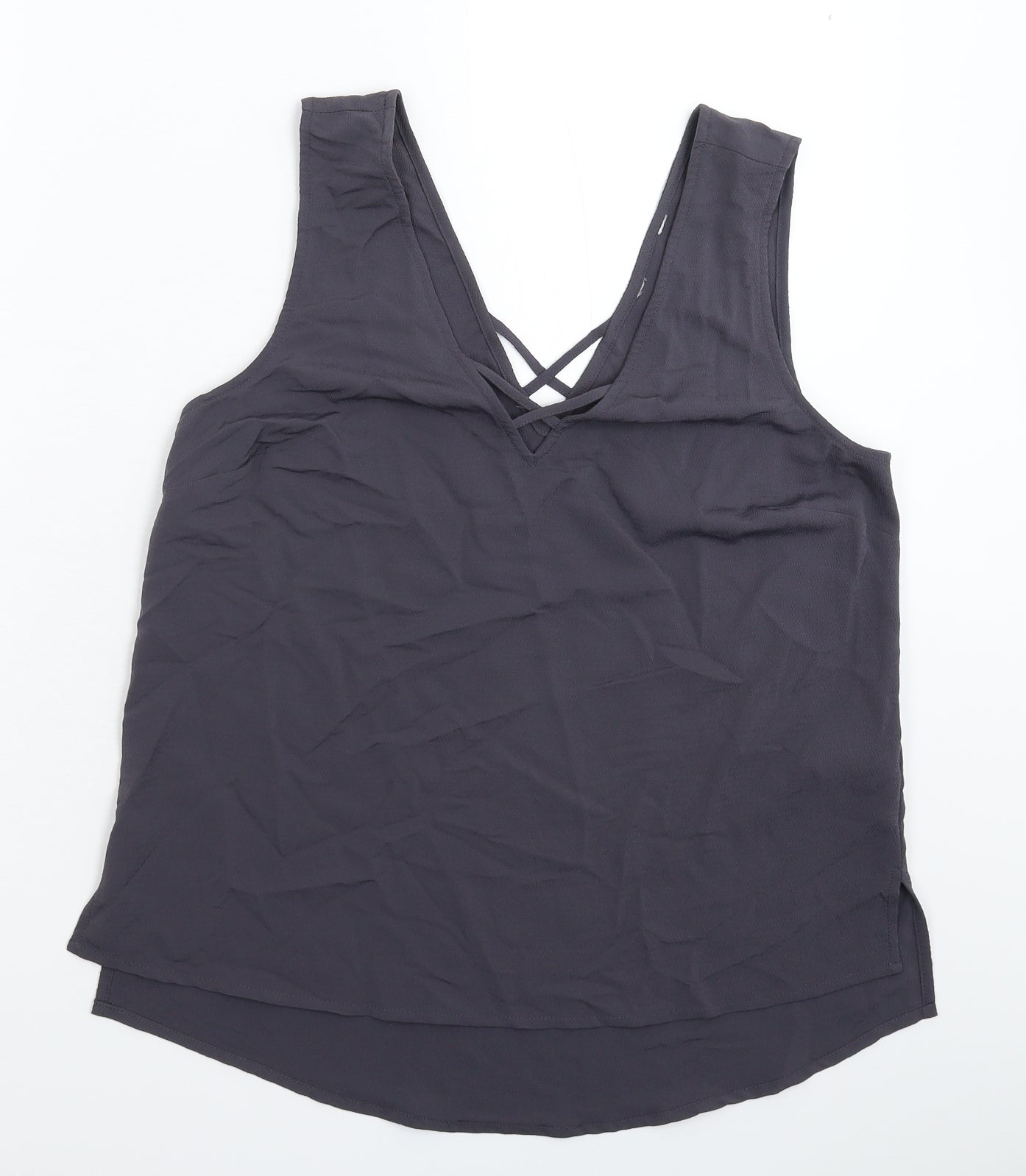 New Look Womens Grey   Basic Tank Size 12