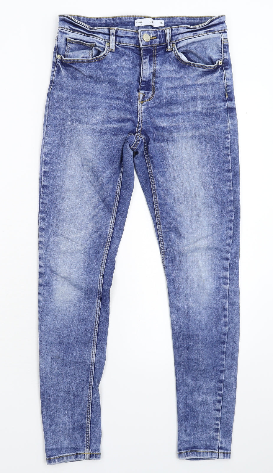 Sinsay Womens Blue  Denim Skinny Jeans Size 28 in L26 in