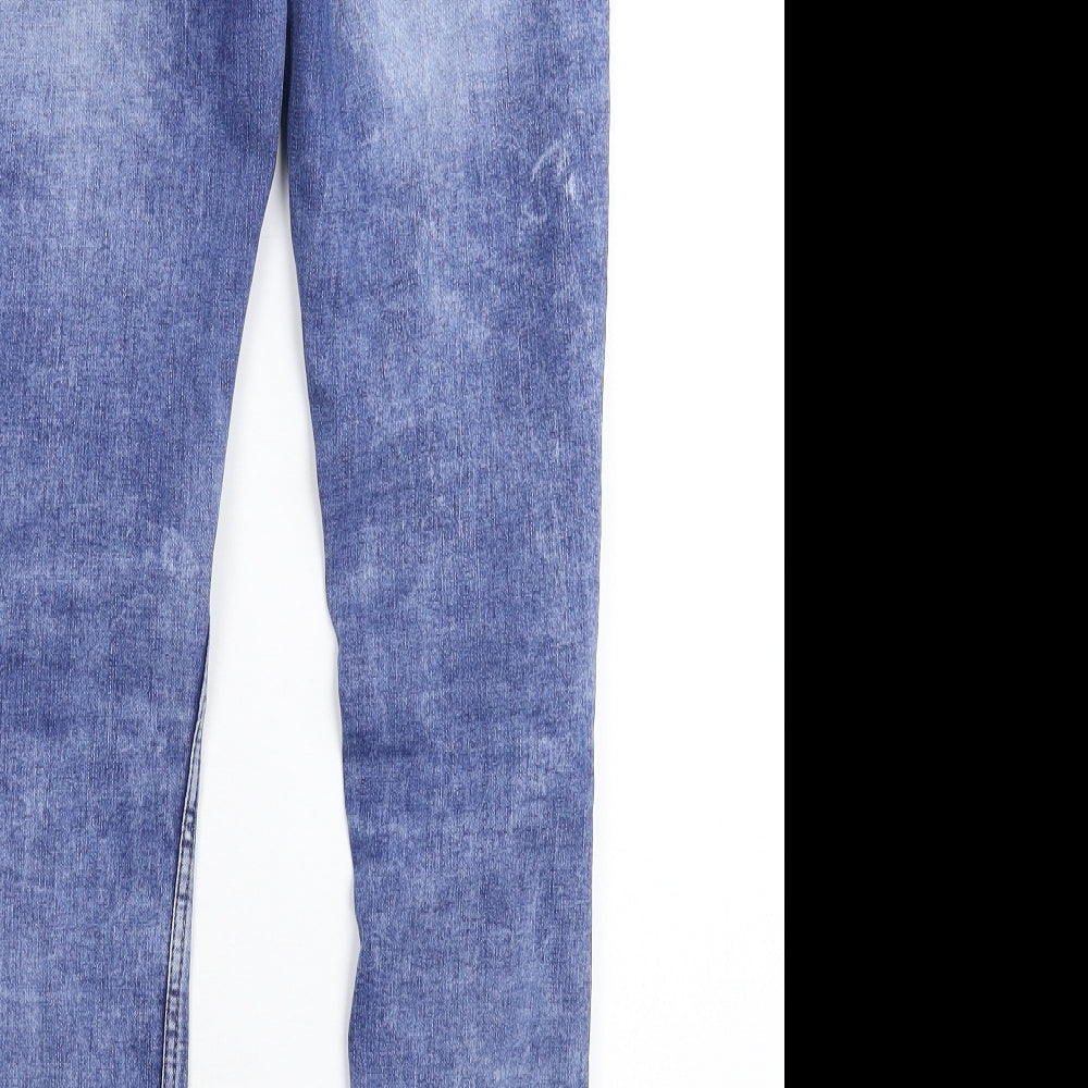 Sinsay Womens Blue  Denim Skinny Jeans Size 28 in L26 in