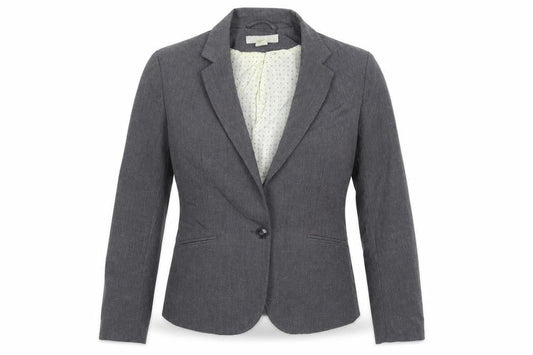 H&M Womens Grey   Jacket Suit Jacket Size 12