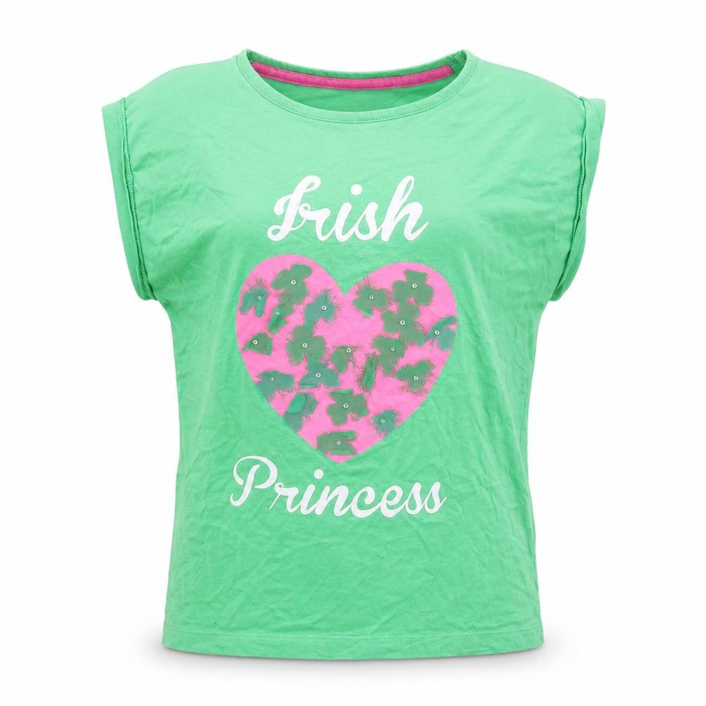 Dunnes Stores Girls Green   Basic T-Shirt Size 10 Years