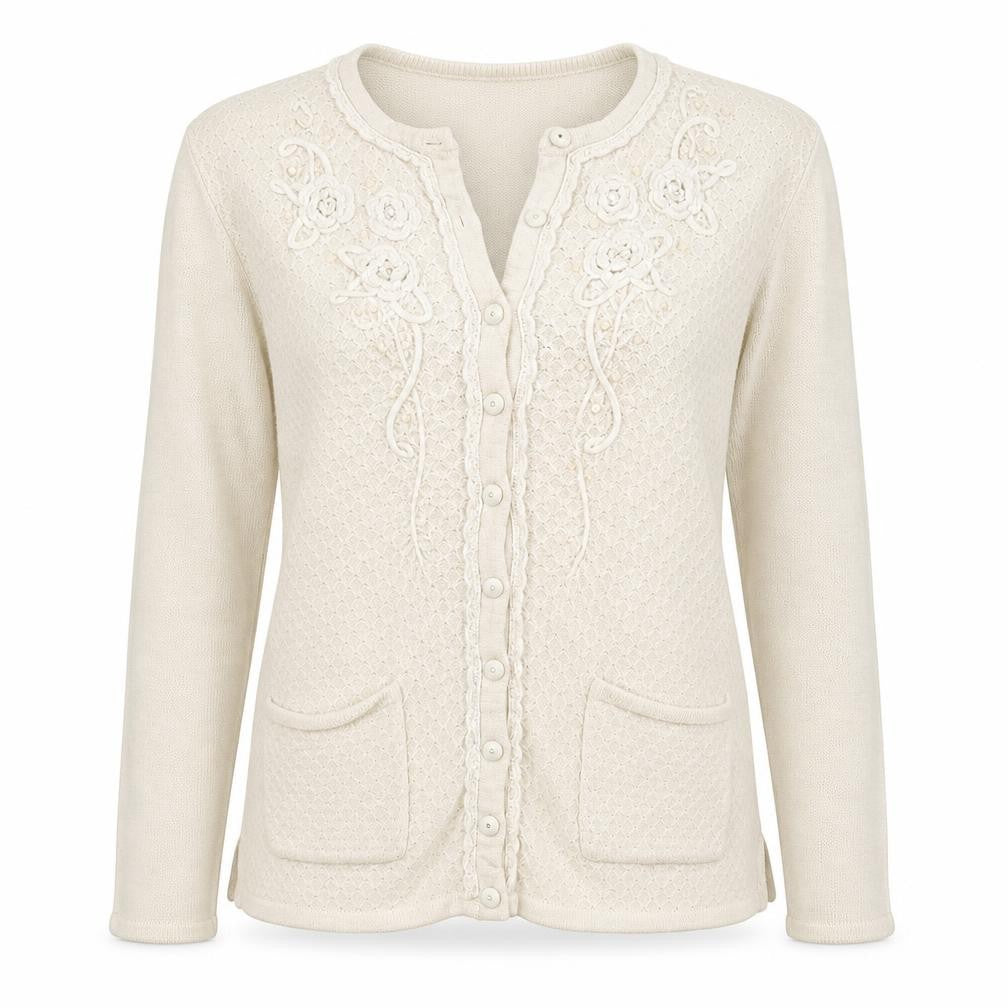 Fragrance Womens Ivory   Cardigan Jumper Size S