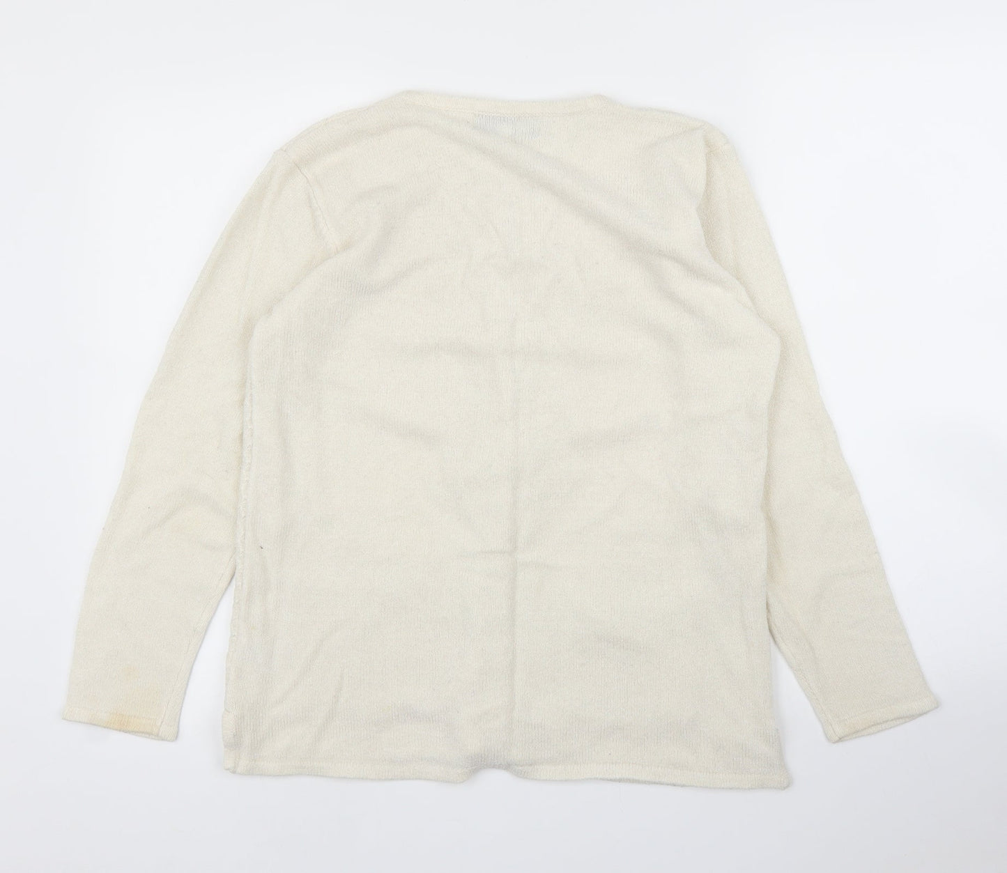 Fragrance Womens Ivory   Cardigan Jumper Size S