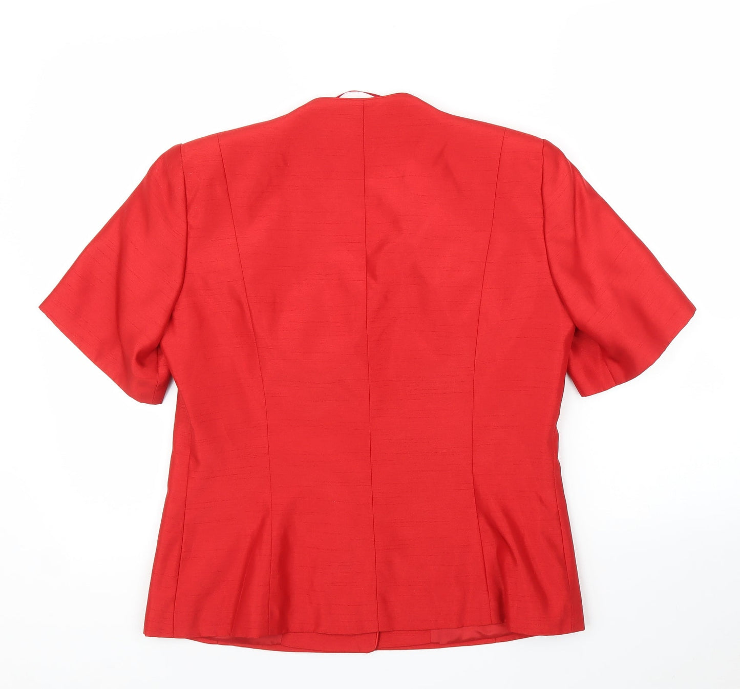 Roman Womens Red   Basic Blouse Size 12