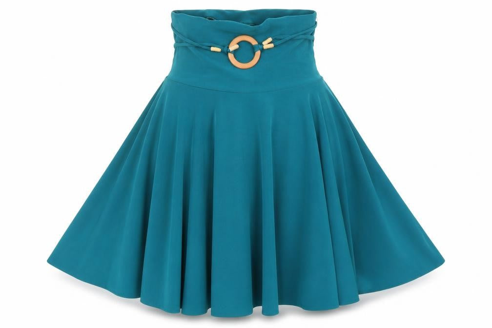 Preworn Womens Green   Fit & Flare  Size S