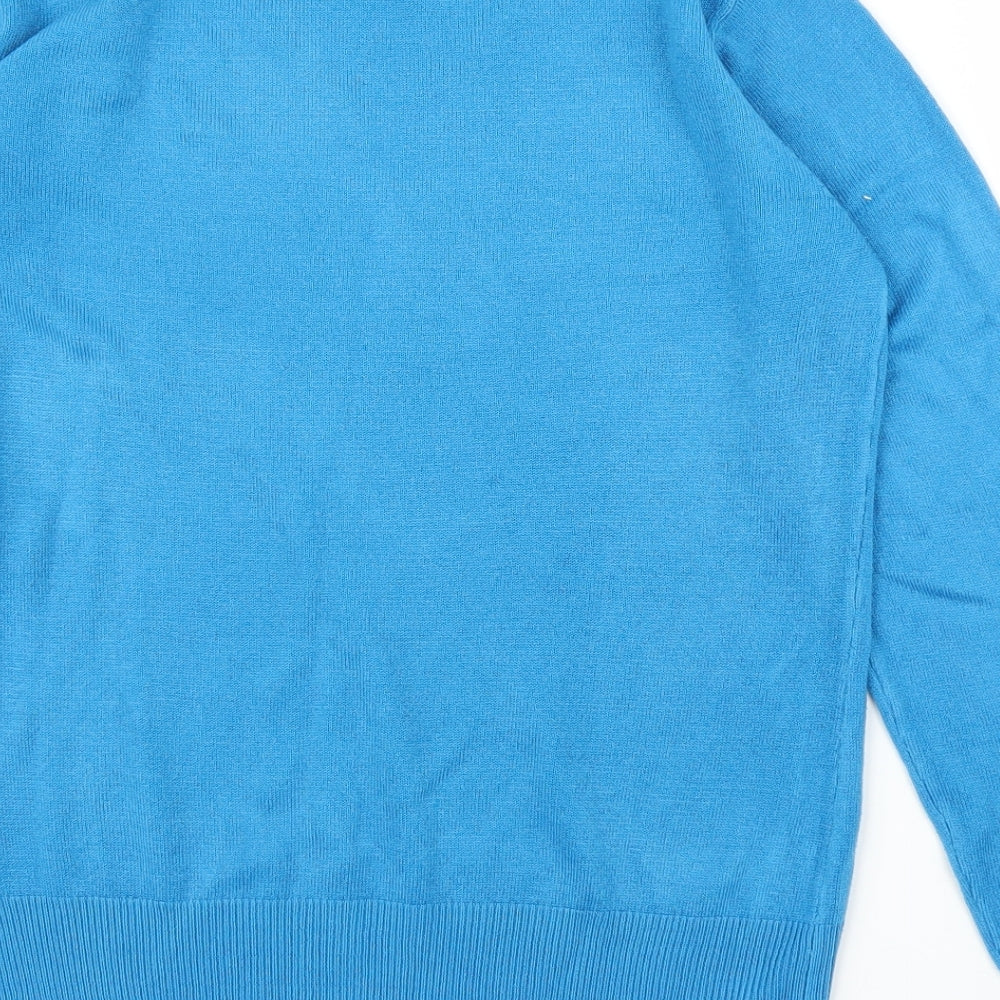 Emrico Womens Blue   Pullover Jumper Size 14