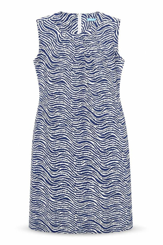 J. McLaughlin Womens Blue Striped  Sheath  Size S