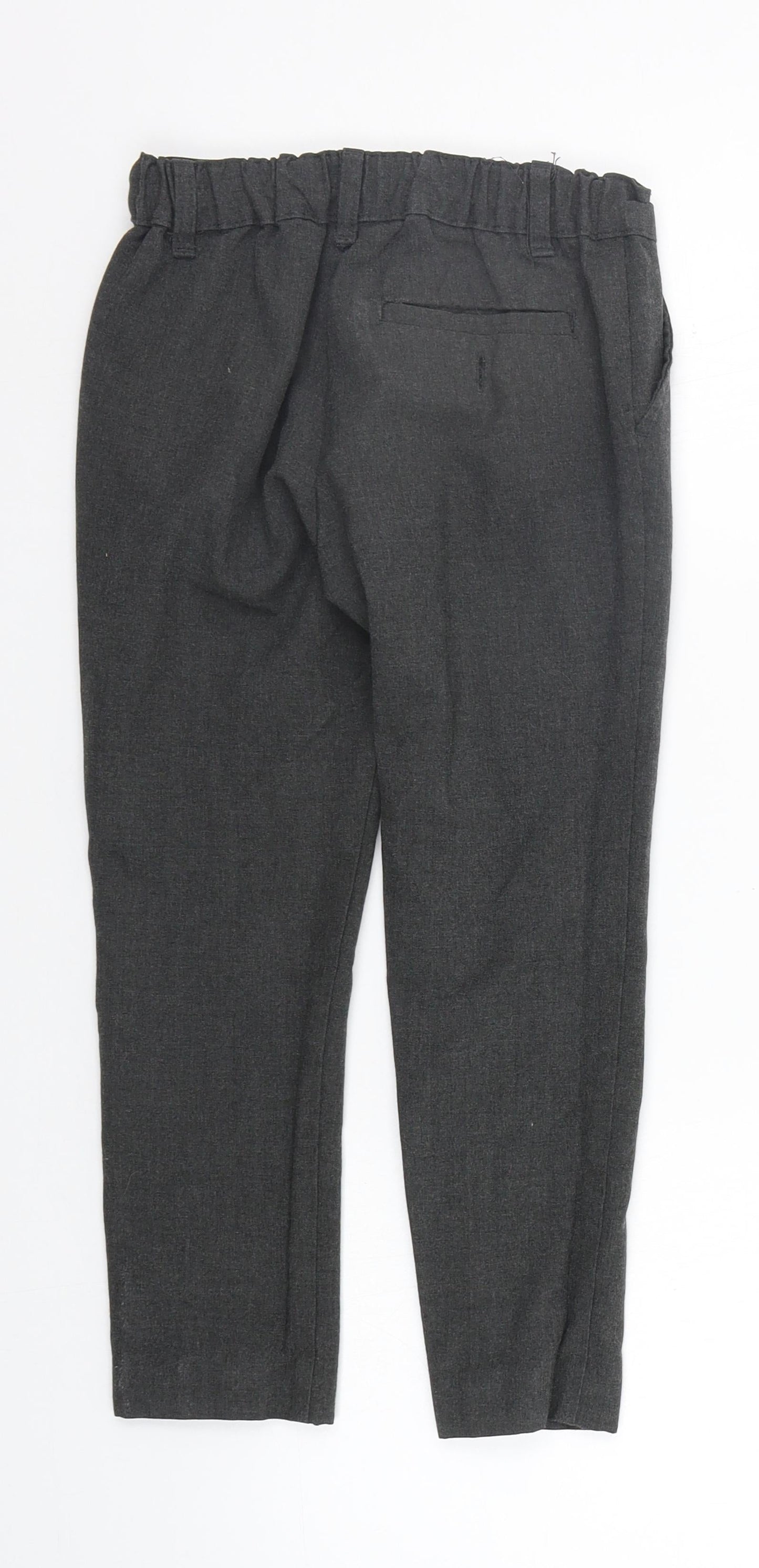 Nutmeg Girls Grey   Chino Trousers Size 5-6 Years