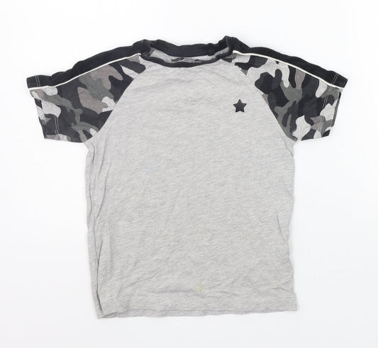 NEXT Girls Grey   Basic T-Shirt Size 4-5 Years