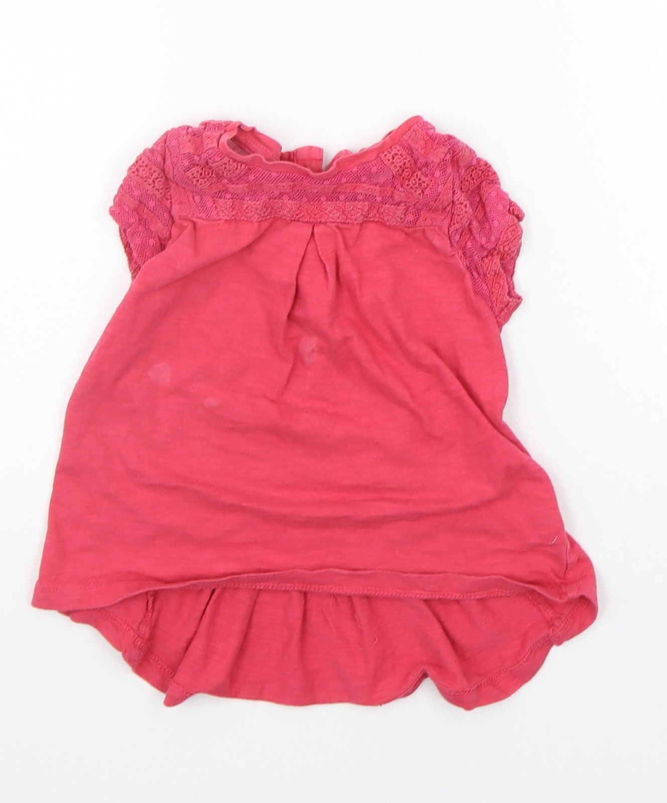 NEXT Girls Orange   T-Shirt Dress  Size 3-4 Years